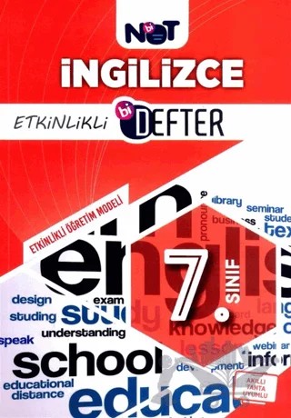7. Sınıf İngilizce Etkinlikli Bi Defter – Kolektif – Bi Not Yayınları kitap kapağı