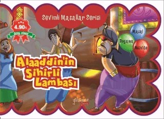 Alaaddin'in Sihirli Lambası - Sevimli Masallar Serisi – Mehmet Tekneci – Yakamoz Yayınevi kitap kapağı