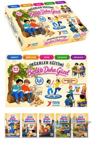 5-6. Sınıf Değerler Eğitimi - Birlikte Daha Güzel – Özgür Sinan – Yuva Yayınları kitap kapağı