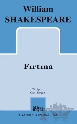 Fırtına – William Shakespeare – Mitos Boyut Yayınları kitap kapağı