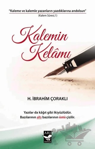 Kalemin Kelamı – H. İbrahim Çoraklı – Arı Sanat Yayınevi kitap kapağı