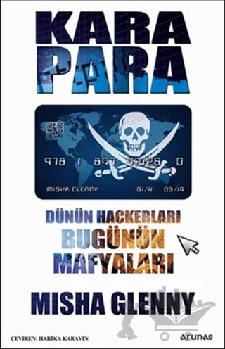 Kara Para – Misha Glenny – Arunas Yayıncılık kitap kapağı