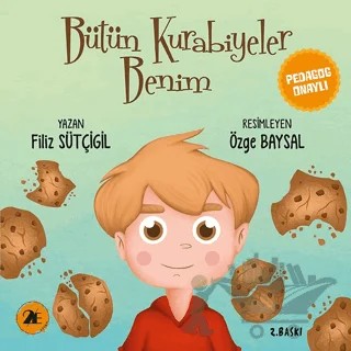 Bütün Kurabiyeler Benim – Filiz Sütçigil – 2E Kitap kitap kapağı