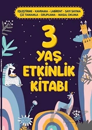 3 Yaş Etkinlik Kitabı – Kolektif – Teras Kitap kitap kapağı