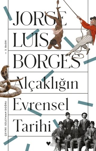 Alçaklığın Evrensel Tarihi – Jorge Luis Borges – Can Yayınları kitap kapağı