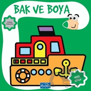 Bak ve Boya - Yeşil Kitap – Kolektif – Parıltı Yayınları kitap kapağı