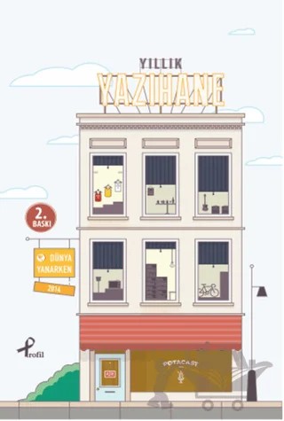 Yazıhane Yıllık – Kaan Kural – Profil Kitap kitap kapağı