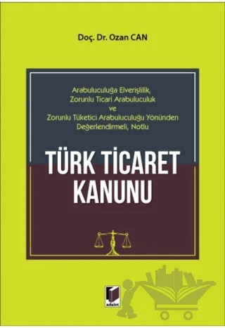 Türk Ticaret Kanunu – Ozan Can – Adalet Yayınevi kitap kapağı