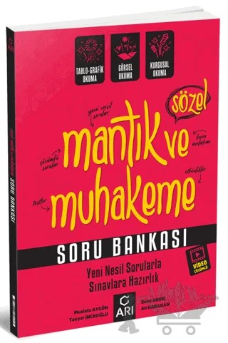 8. Sınıf Sözel Mantık ve Muhakeme Soru Bankası – Mustafa Aygün, Selvi Ardıç – Arı Yayıncılık kitap kapağı