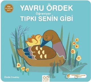Yavru Ördek Öğreniyor Tıpkı Senin Gibi – Elodie Coudray – 1001 Çiçek Kitaplar kitap kapağı