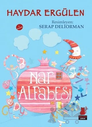 Nar Alfabesi – Haydar Ergülen – Kırmızı Kedi Çocuk kitap kapağı