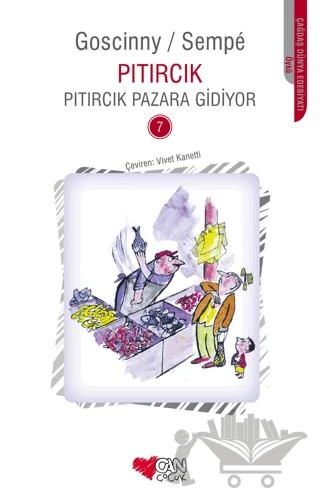 Pıtırcık Pazara Gidiyor – Sempe – Can Çocuk Yayınları kitap kapağı