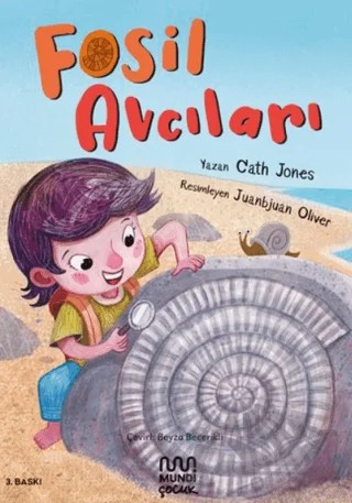 Fosil Avcıları – Cath Jones – Mundi kitap kapağı