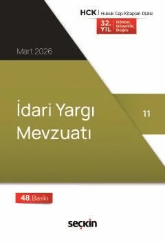 İdari Yargı Mevzuatı (Cep Kitabı) – Seçkin Yayıncılık – Seçkin Yayıncılık kitap kapağı