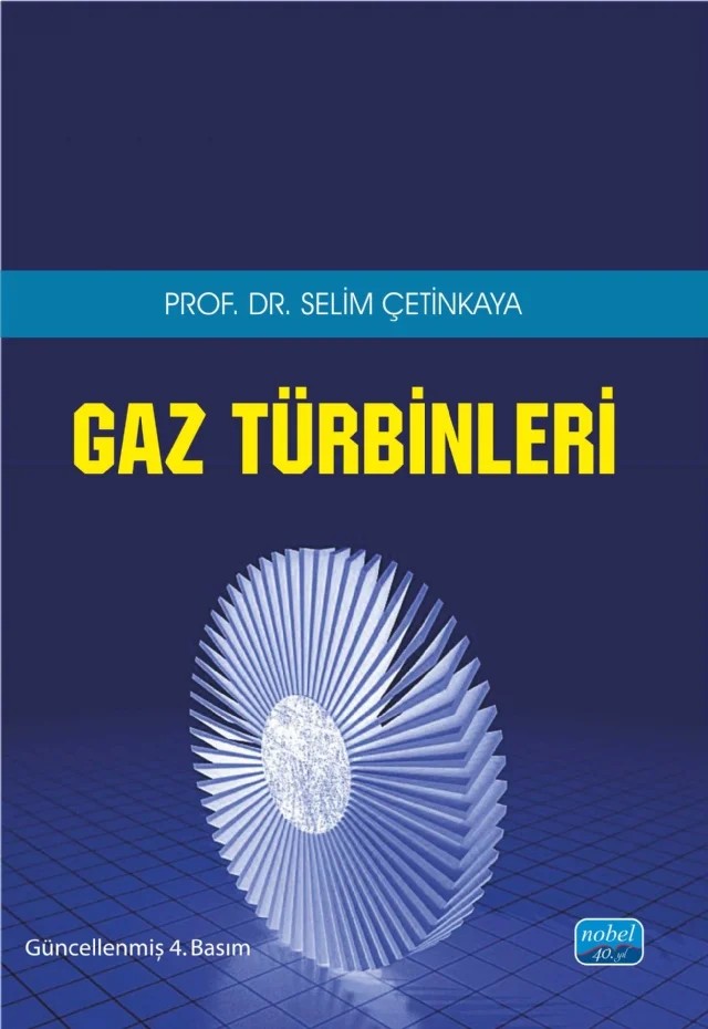 Gaz Türbinleri – Selim Çetinkaya – Nobel Akademik Yayıncılık kitap kapağı