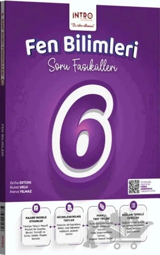 6. Sınıf Fen Bilimleri Soru Fasikülleri – Zeliha Ertürk, Buket Uslu – İntro Yayınları kitap kapağı