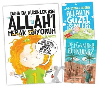 Daha Da Küçükler İçin Dini Kitaplar Seti (3 Kitap) – Özkan Öze – Uğurböceği Yayınları kitap kapağı