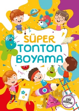 Süper Tonton Boyama Kitabı – Kolektif – Bilgi Park kitap kapağı