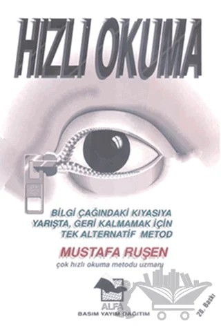 Hızlı Okuma – Mustafa Ruşen – Alfa Yayınları kitap kapağı