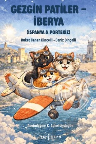 Gezgin Patiler – İberya – Buket Canan Dinçelli, Deniz Dinçelli – Yeni İnsan Yayınevi kitap kapağı
