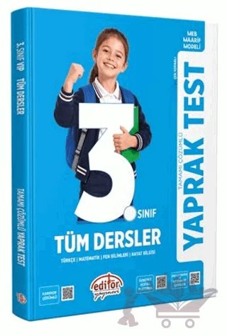 3. Sınıf Tüm Dersler Tamamı Çözümlü Yaprak Test – Kolektif – Editör Yayınevi kitap kapağı
