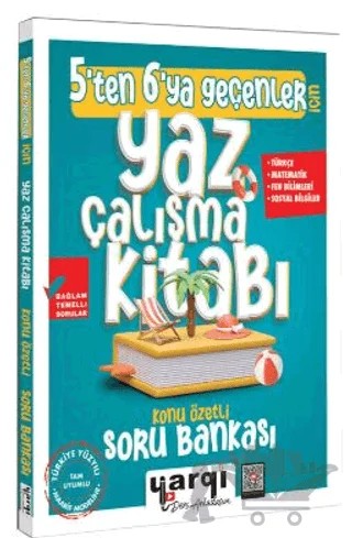 Yargı Ders Arkadaşım 5ten 6ya Geçenler İçin Yaz Çalışma Kitabı – Kolektif – Yargı Yayınevi kitap kapağı