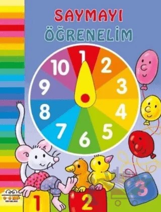 Saymayı Öğrenelim – Kolektif – 0-6 Yaş Yayınları kitap kapağı