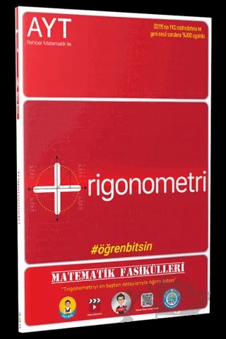 AYT Matematik Fasikülleri - Trigonometri – Kolektif – Tonguç Akademi kitap kapağı