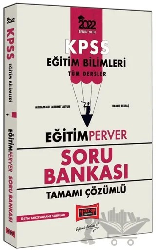 2022 KPSS Eğitim Bilimleri Eğitim Perver Tamamı Çözümlü Soru Bankası – Kolektif – Yargı Yayınevi kitap kapağı