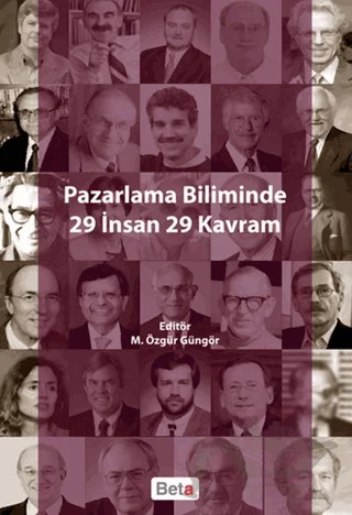 Pazarlama Biliminde 29 İnsan 29 Kavram – Kolektif – Beta Yayınevi kitap kapağı