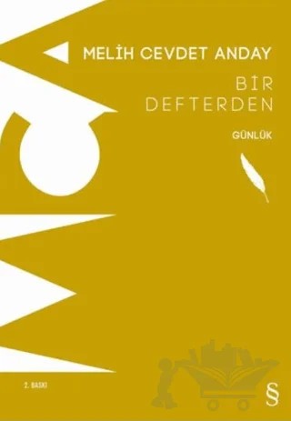 Bir Defterden – Melih Cevdet Anday – Everest Yayınları kitap kapağı