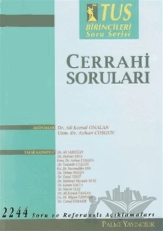 Cerrahi Sorular – Kolektif – Palme Yayıncılık kitap kapağı