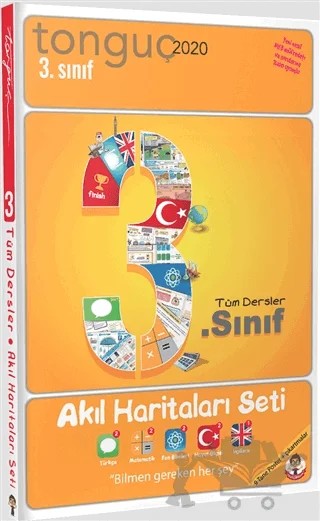 3. Sınıf Akıl Haritaları Seti – Kolektif – Tonguç Akademi kitap kapağı