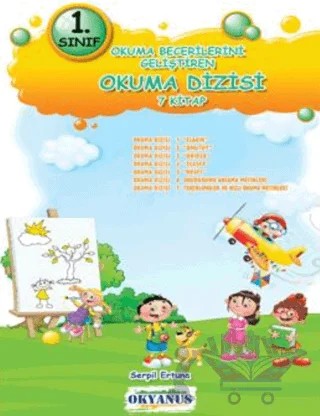 1.Sınıf Okuma Becerilerini Geliştiren Okuma Dizisi (7 Kitap) – Serpil Ertuna – Okyanus Yayınları kitap kapağı