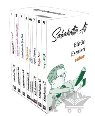 Sabahattin Ali Seti (9 Kitap Takım) – Sabahattin Ali – İleri Yayınları kitap kapağı