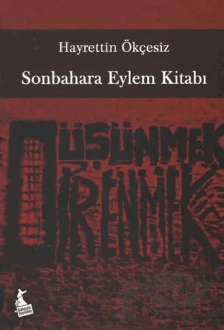 Sonbahara Eylem Kitabı – Hayrettin Ökçesiz – Kanguru Yayınları kitap kapağı