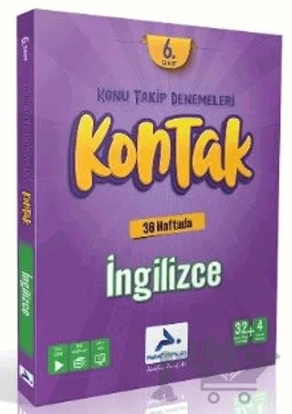 6. Sınıf Kontak İngilizce Denemeleri – Kolektif – Paraf Yayınları kitap kapağı