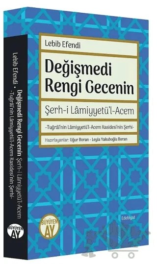 Değişmedi Rengi Gecenin – Mehmed Lebib Efendi – Büyüyen Ay Yayınları kitap kapağı
