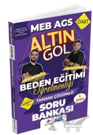 2025 MEB AGS ÖABT Altın Gol Beden Eğitimi Öğretmenliği Tamamı Çözümlü Soru Bankası – İbrahim Ögür, Emir Beyazıt – Dizgi Kitap kitap kapağı
