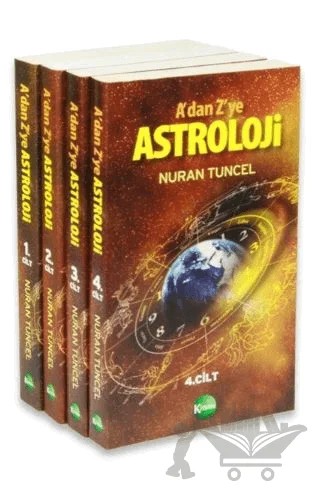 A’dan Z’ye Astroloji (4 Cilt Takım) – Nuran Tuncel – Kitsan Yayınları kitap kapağı