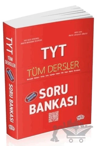 TYT Tüm Dersler Tamamı Çözümlü Soru Bankası – Kolektif – Editör Yayınevi kitap kapağı