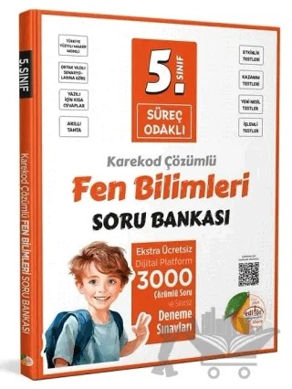 5. Sınıf Fen Bilimleri Süreç Odaklı Soru Bankası Çözümlü – Kolektif – Editör Yayınevi kitap kapağı