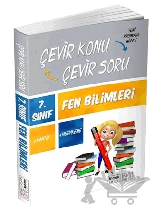7. Sınıf Fen Bilimleri Çevir Konu Çevir Soru – Kolektif – İnovasyon Yayınları kitap kapağı