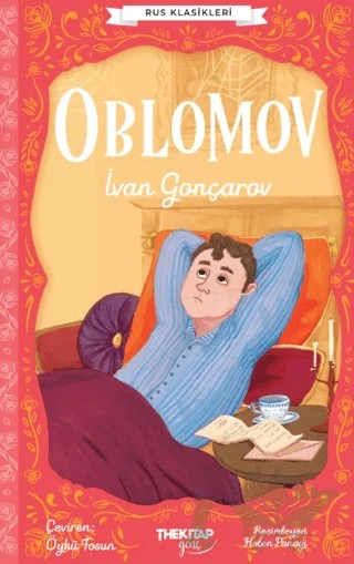 Oblomov – İvan Aleksandroviç Gonçarov – The Kitap Genç kitap kapağı