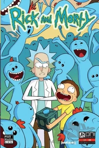 Rick and Morty 26 – Zac Gorman – Marmara Çizgi kitap kapağı