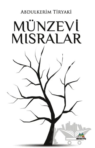Münzevi Mısralar – Abdulkerim Tiryaki – Meneviş Yayınları kitap kapağı
