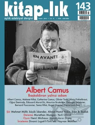 Kitap-lık Sayı: 143 Aylık Edebiyat Dergisi – Yapı Kredi Yayınları kitap kapağı