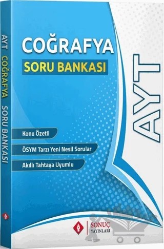 AYT Coğrafya Soru Bankası – Kolektif – Sonuç Yayınları kitap kapağı