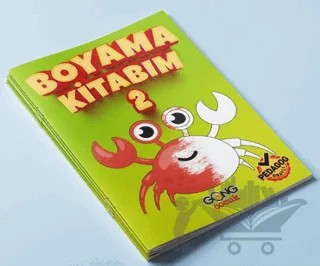 Boyama Kitabım 2 – Kolektif – Gong Çocuk kitap kapağı
