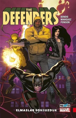 Defenders Cilt 1: Elmaslar Sonsuzdur – Kolektif – Presstij Kitap kitap kapağı